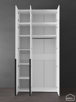 Шкаф с антресолью Linnea MHR-3A-1 2450х1200х510 (Белый-М 11.1.2) в Еманжелинске - emanzhelinsk.ok-mebel.com | фото 5