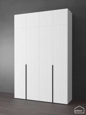 Шкаф с антресолью Linnea MHR-4A-1 2450х1600х510 (Белый-М 11.1.2) в Еманжелинске - emanzhelinsk.ok-mebel.com | фото