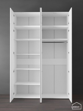 Шкаф с антресолью Linnea MHR-4POA-1 2450х1600х510 (Белый-М 11.1.2) в Еманжелинске - emanzhelinsk.ok-mebel.com | фото 4