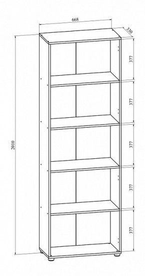 Шкаф-витрина Офис ОФ-303К в Еманжелинске - emanzhelinsk.ok-mebel.com | фото 4