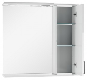 Шкаф-зеркало Charlie 80 правый Домино (DCh2520HZ) в Еманжелинске - emanzhelinsk.ok-mebel.com | фото 2