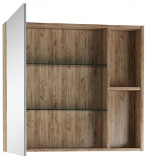Шкаф-зеркало Craft 80 левый/правый Домино (DCr2204HZ) в Еманжелинске - emanzhelinsk.ok-mebel.com | фото 2