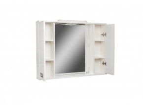 Шкаф-зеркало Cube 90 Эл. Домино (DC5012HZ) в Еманжелинске - emanzhelinsk.ok-mebel.com | фото 3