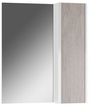 Шкаф-зеркало Uno 60 Дуб серый левый/правый Домино (DU1503HZ) в Еманжелинске - emanzhelinsk.ok-mebel.com | фото