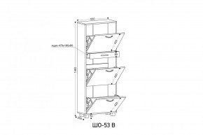 ШО-53 В тумба для обуви в Еманжелинске - emanzhelinsk.ok-mebel.com | фото 3
