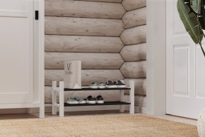 Скамья 85х37 Кантри для обуви белая в Еманжелинске - emanzhelinsk.ok-mebel.com | фото 4