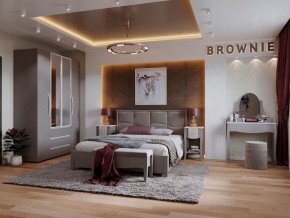Спальня Брауни Brownie в Еманжелинске - emanzhelinsk.ok-mebel.com | фото 3