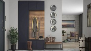 Стенка для прихожей Лаура в Еманжелинске - emanzhelinsk.ok-mebel.com | фото