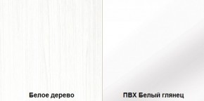Стенка Румба арт. 03.272 (Белое дерево/Белый глянец) Шкаф комбинированный в Еманжелинске - emanzhelinsk.ok-mebel.com | фото 3