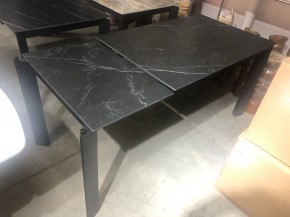 Стол CORNER 120 MATT BLACK MARBLE SOLID CERAMIC / BLACK, ®DISAUR в Еманжелинске - emanzhelinsk.ok-mebel.com | фото 12