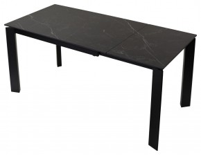 Стол CORNER 120 MATT BLACK MARBLE SOLID CERAMIC / BLACK, ®DISAUR в Еманжелинске - emanzhelinsk.ok-mebel.com | фото 4