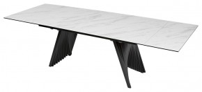 Стол IVAR 180 MARBLES KL-99 Белый мрамор, итальянская керамика, ®DISAUR в Еманжелинске - emanzhelinsk.ok-mebel.com | фото 9
