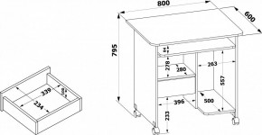 Стол компьютерный КСТ-10.1 в Еманжелинске - emanzhelinsk.ok-mebel.com | фото 4