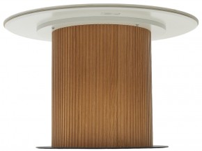 Стол MESA D120 цвет БЕЛЫЙ МРАМОР M326 / Каркас OAK, ®DISAUR в Еманжелинске - emanzhelinsk.ok-mebel.com | фото 8