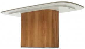 Стол TAMPA 180 цвет БЕЛЫЙ МРАМОР M326, керамика / Каркас OAK, ®DISAUR в Еманжелинске - emanzhelinsk.ok-mebel.com | фото 8