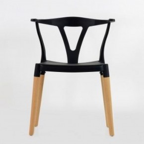 Стул Barneo N-218 Wishbone интерьерный кухонный черный в Еманжелинске - emanzhelinsk.ok-mebel.com | фото 3