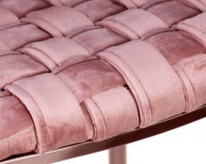 Стул барный DOBRIN EMMA ROSE GOLD, розовый велюр (VF-10) в Еманжелинске - emanzhelinsk.ok-mebel.com | фото 9
