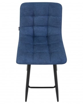 Стул барный DOBRIN NICOLE, черные матовые ножки, синяя ткань (UF860-14B) в Еманжелинске - emanzhelinsk.ok-mebel.com | фото 7