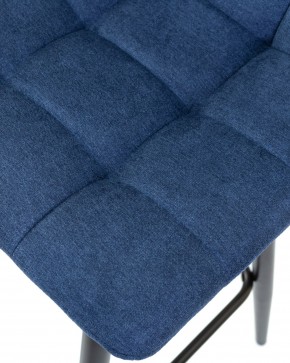 Стул барный DOBRIN NICOLE, черные матовые ножки, синяя ткань (UF860-14B) в Еманжелинске - emanzhelinsk.ok-mebel.com | фото 8