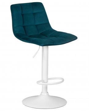 Стул барный DOBRIN TAILOR WHITE, морской волны велюр (MJ9-99) в Еманжелинске - emanzhelinsk.ok-mebel.com | фото 2