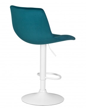 Стул барный DOBRIN TAILOR WHITE, морской волны велюр (MJ9-99) в Еманжелинске - emanzhelinsk.ok-mebel.com | фото 4