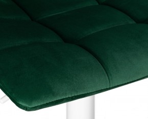 Стул барный DOBRIN TAILOR WHITE, зеленый велюр (MJ9-88) в Еманжелинске - emanzhelinsk.ok-mebel.com | фото 8