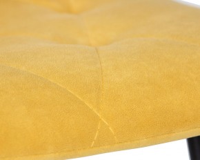 Стул обеденный DOBRIN CHILLY ROMBO, Горчичный Simple 15, основание черное в Еманжелинске - emanzhelinsk.ok-mebel.com | фото 10