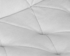 Стул обеденный DOBRIN CHILLY ROMBO, Светло-серый Simple 29, основание белое в Еманжелинске - emanzhelinsk.ok-mebel.com | фото 8