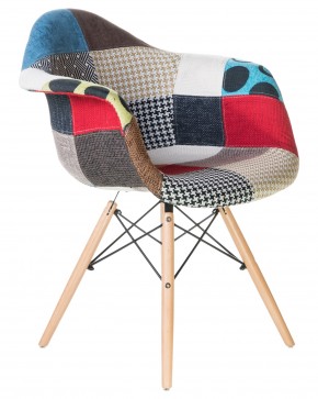 Стул обеденный DOBRIN DAW PATCHWORK, цвет сиденья мозаика в Еманжелинске - emanzhelinsk.ok-mebel.com | фото 2