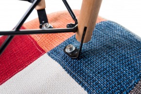 Стул обеденный DOBRIN DAW PATCHWORK, цвет сиденья мозаика в Еманжелинске - emanzhelinsk.ok-mebel.com | фото 8