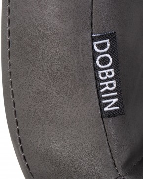 Стул обеденный DOBRIN MARK, черные ножки, серая антрацитовая винтажная экокожа (RU-08) в Еманжелинске - emanzhelinsk.ok-mebel.com | фото 9