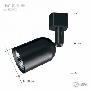 Светильник на штанге Эра  TR41-GU10 BK в Еманжелинске - emanzhelinsk.ok-mebel.com | фото 9