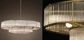 Светильник на штанге Imperiumloft RH Marais Round Chandelier 40,2668 в Еманжелинске - emanzhelinsk.ok-mebel.com | фото 2