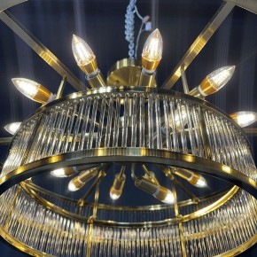 Светильник на штанге Imperiumloft RH Marais Round Chandelier 40,2668 в Еманжелинске - emanzhelinsk.ok-mebel.com | фото 5