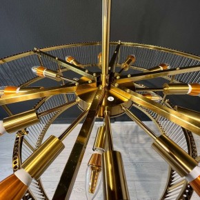 Светильник на штанге Imperiumloft RH Marais Round Chandelier 40,2668 в Еманжелинске - emanzhelinsk.ok-mebel.com | фото 8