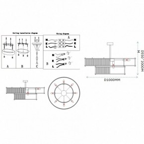 Светильник на штанге Imperiumloft RH Marais Round Chandelier 40,2668 в Еманжелинске - emanzhelinsk.ok-mebel.com | фото 11