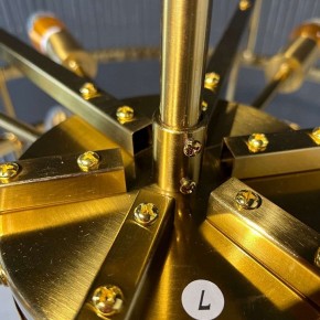 Светильник на штанге Imperiumloft RH Marais Round Chandelier 40,2668 в Еманжелинске - emanzhelinsk.ok-mebel.com | фото 5