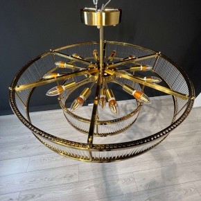 Светильник на штанге Imperiumloft RH Marais Round Chandelier 40,2668 в Еманжелинске - emanzhelinsk.ok-mebel.com | фото 8