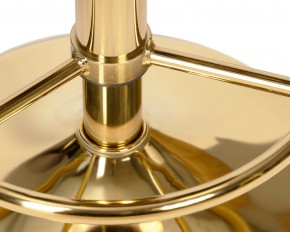 Табурет барный DOBRIN BRUNO GOLD, бежевый велюр (MJ9-10) в Еманжелинске - emanzhelinsk.ok-mebel.com | фото 4
