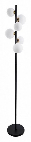 Торшер Arte Lamp Gemini A2243PN-6BK в Еманжелинске - emanzhelinsk.ok-mebel.com | фото