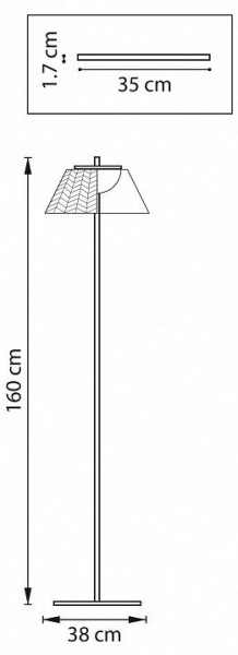 Торшер Lightstar Napoli 794718 в Еманжелинске - emanzhelinsk.ok-mebel.com | фото 6