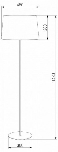 Торшер TK Lighting Maja 2919 Maja в Еманжелинске - emanzhelinsk.ok-mebel.com | фото 2