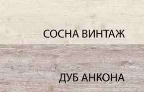 Тумба 4D1S, MONAKO, цвет Сосна винтаж/дуб анкона в Еманжелинске - emanzhelinsk.ok-mebel.com | фото 3