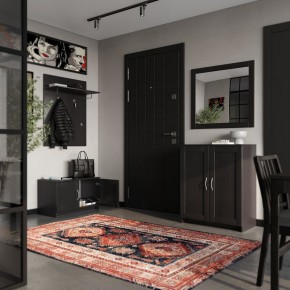 Тумба СИРИУС двухдверная, цвет Дуб Венге в Еманжелинске - emanzhelinsk.ok-mebel.com | фото 4