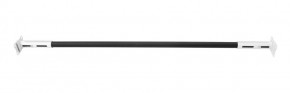 Турник раздвижной 1450-1700 цв. белый-черный FLEXTER PROFI в Еманжелинске - emanzhelinsk.ok-mebel.com | фото