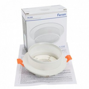 Встраиваемый светильник Feron DL500 51085 в Еманжелинске - emanzhelinsk.ok-mebel.com | фото 8