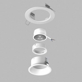 Встраиваемый светильник Lightstar Domino D61606WMOD в Еманжелинске - emanzhelinsk.ok-mebel.com | фото 3