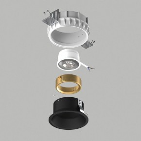 Встраиваемый светильник Lightstar Domino G214607GMOD в Еманжелинске - emanzhelinsk.ok-mebel.com | фото