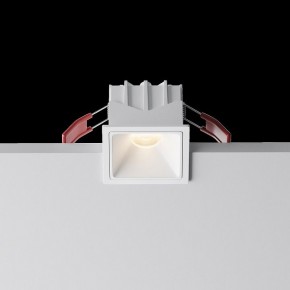 Встраиваемый светильник Maytoni Alfa LED DL043-01-10W3K-SQ-W-1 в Еманжелинске - emanzhelinsk.ok-mebel.com | фото 5