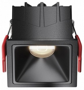 Встраиваемый светильник Maytoni Alfa LED DL043-01-10W4K-SQ-B-1 в Еманжелинске - emanzhelinsk.ok-mebel.com | фото